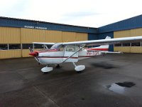 Aangekomen bij de Pionier hangar in Lelystad 13 november 2014